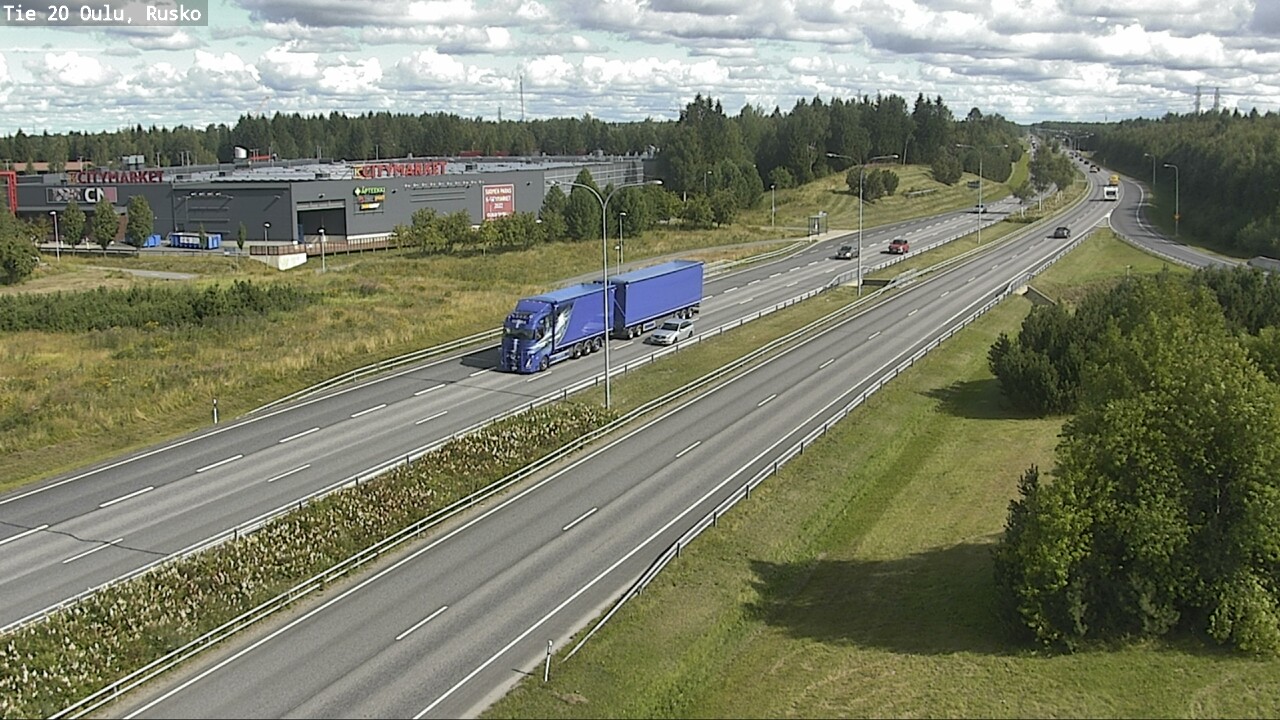 Kelikamerat Kuva Tie 20 Oulu, Rusko, Oulu, Pohjois-Pohjanmaa