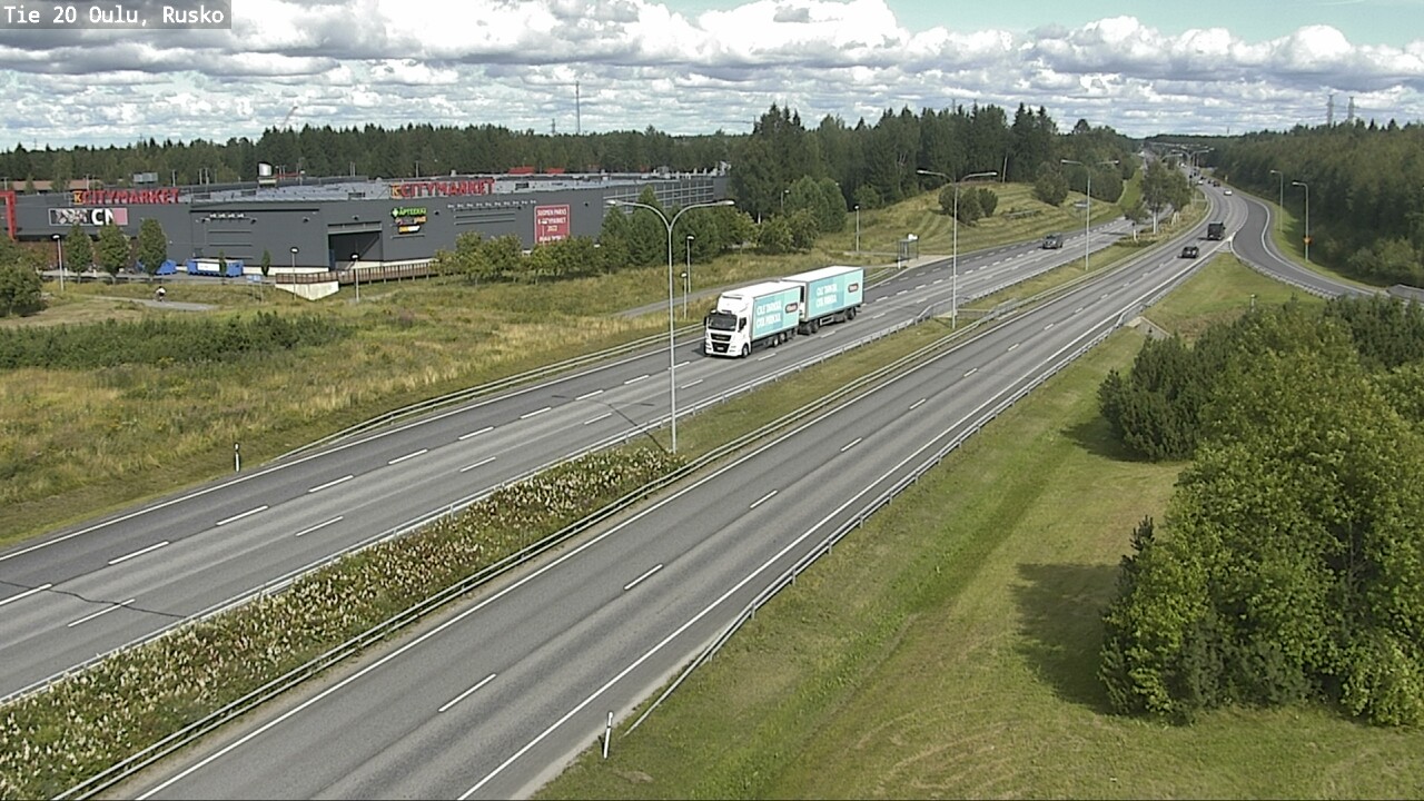 Kelikamerat Kuva Tie 20 Oulu, Rusko, Oulu, Pohjois-Pohjanmaa