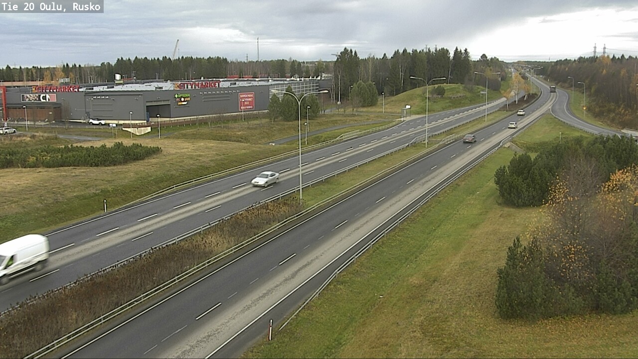 Kelikamerat Kuva Tie 20 Oulu, Rusko, Oulu, Pohjois-Pohjanmaa