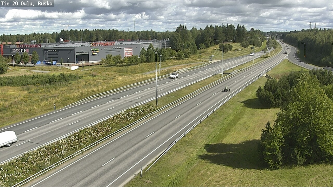 Kelikamerat Kuva Tie 20 Oulu, Rusko, Oulu, Pohjois-Pohjanmaa