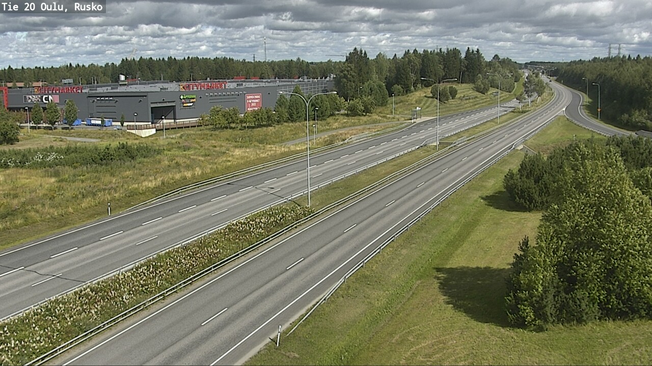 Kelikamerat Kuva Tie 20 Oulu, Rusko, Oulu, Pohjois-Pohjanmaa