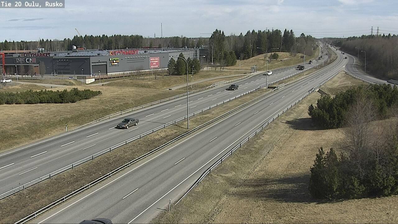 Kelikamerat Kuva Tie 20 Oulu, Rusko, Oulu, Pohjois-Pohjanmaa