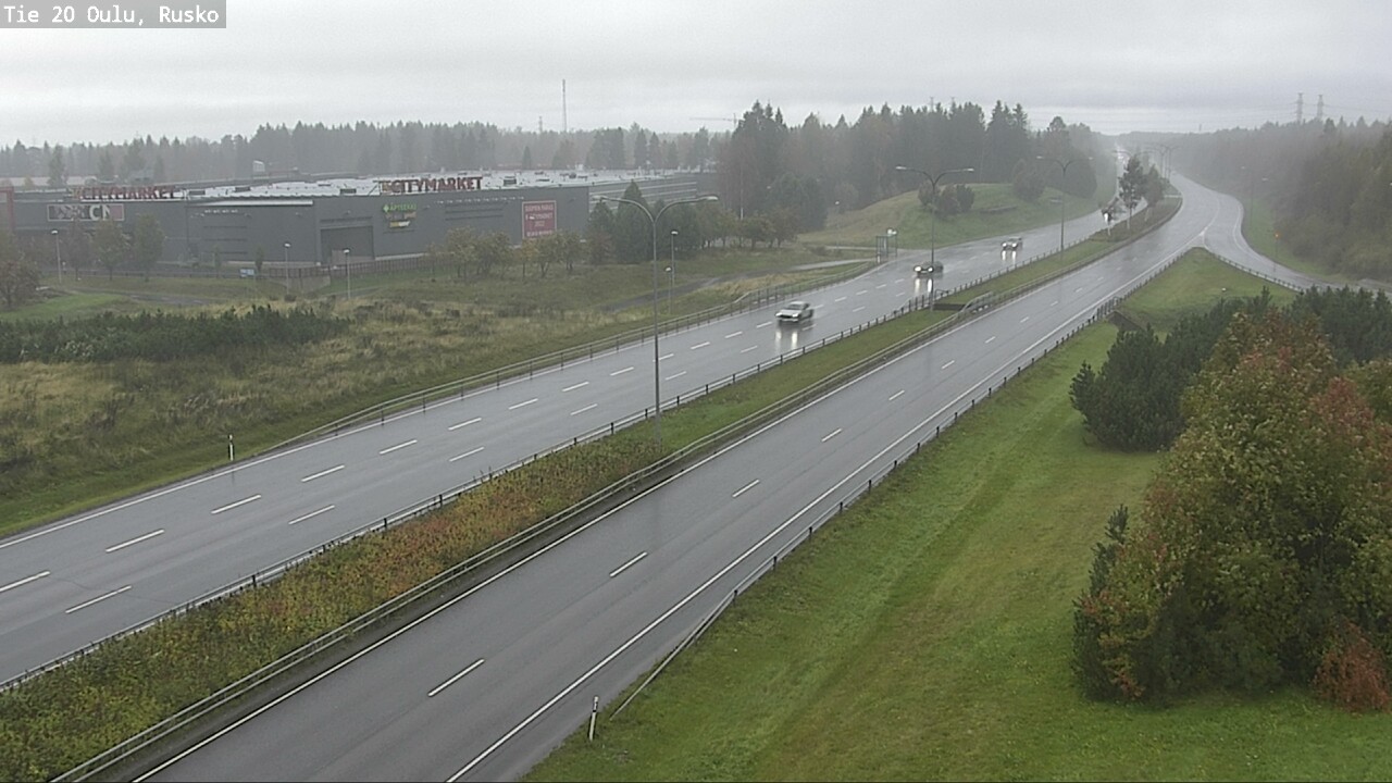Weather Camera Image Road 20 Oulu, Rusko, Oulu, Pohjois-Pohjanmaa