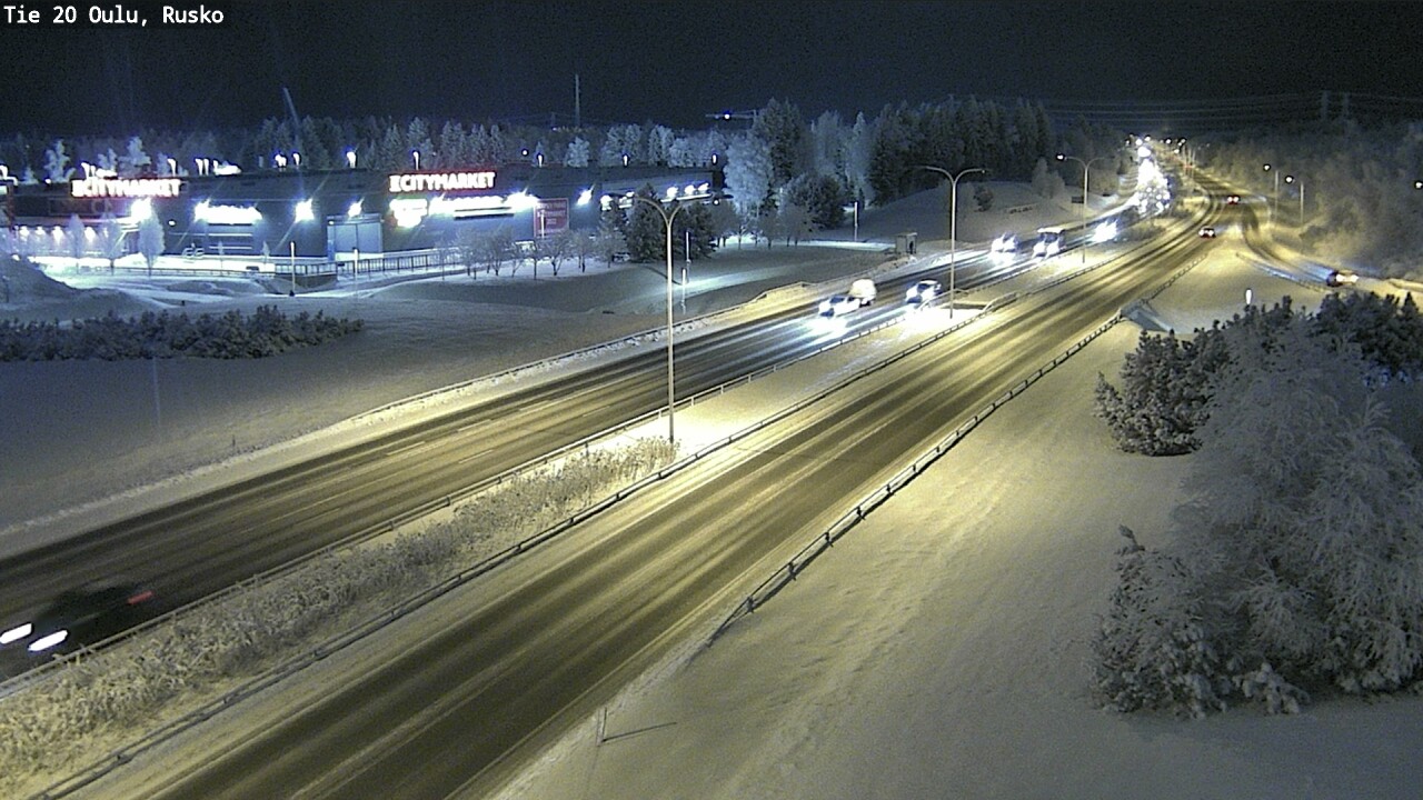 Kelikamerat Kuva Tie 20 Oulu, Rusko, Oulu, Pohjois-Pohjanmaa