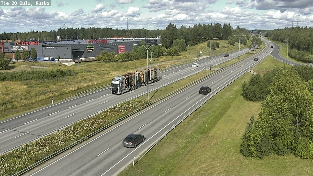Kelikamerat Kuva Tie 20 Oulu, Rusko, Oulu, Pohjois-Pohjanmaa
