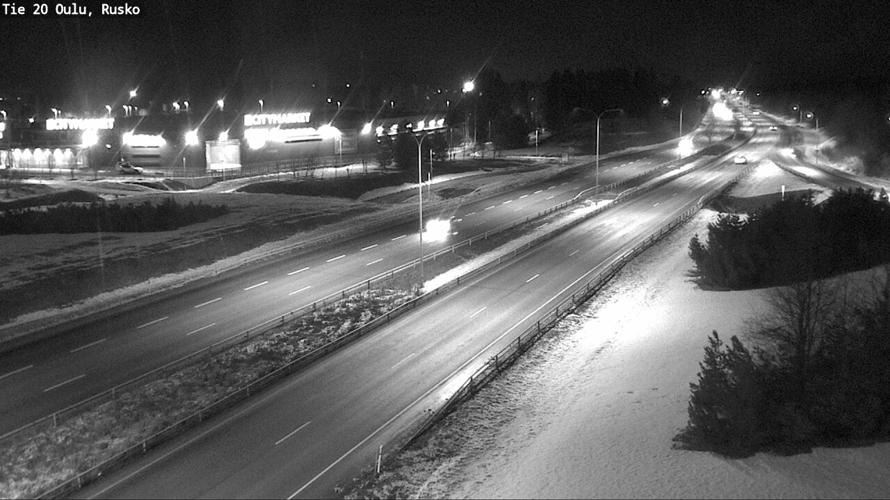 Kelikamerat Kuva Tie 20 Oulu, Rusko, Oulu, Pohjois-Pohjanmaa