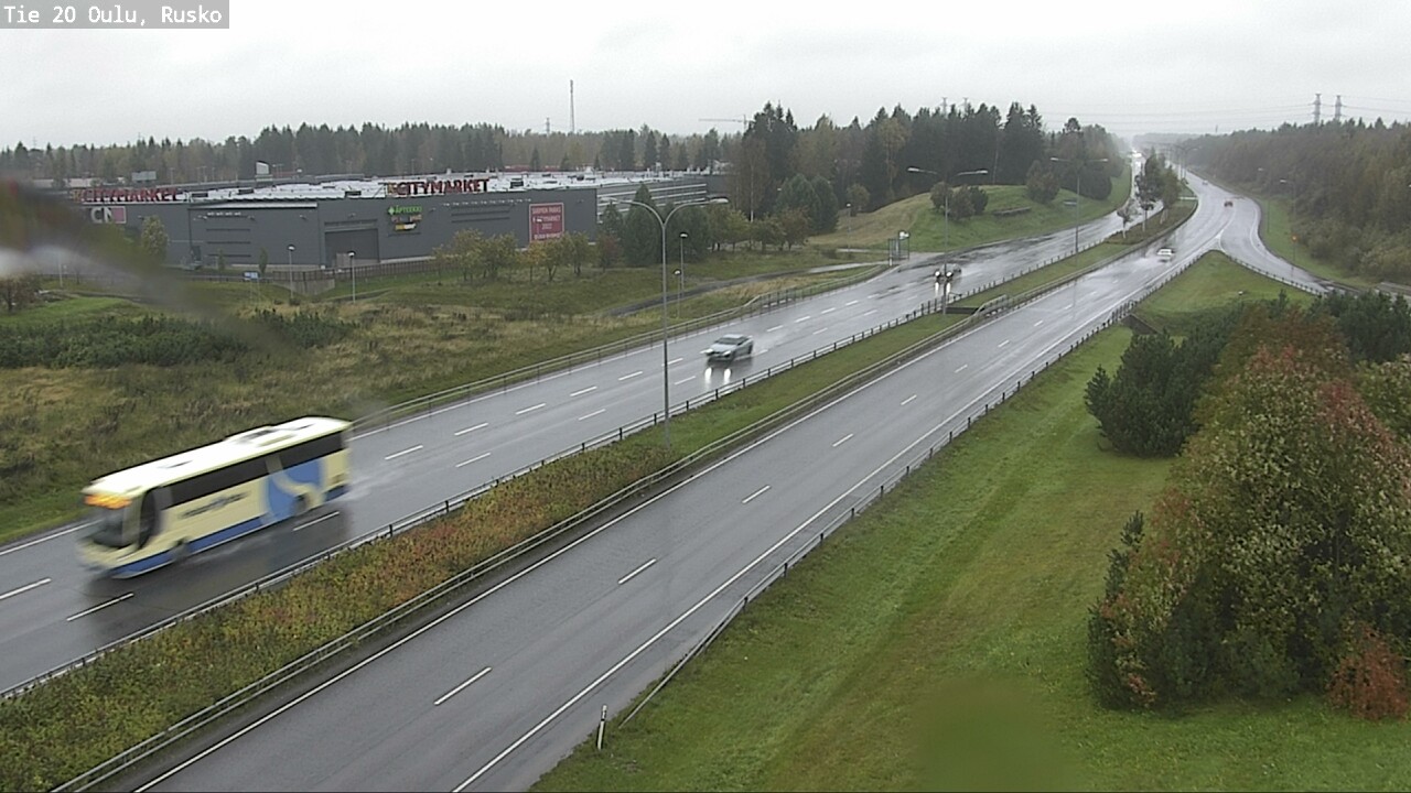 Weather Camera Image Road 20 Oulu, Rusko, Oulu, Pohjois-Pohjanmaa