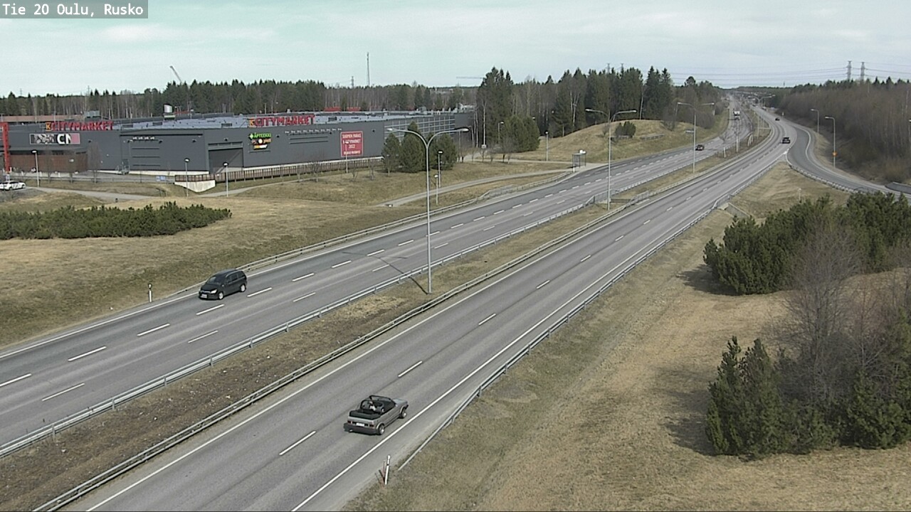 Kelikamerat Kuva Tie 20 Oulu, Rusko, Oulu, Pohjois-Pohjanmaa