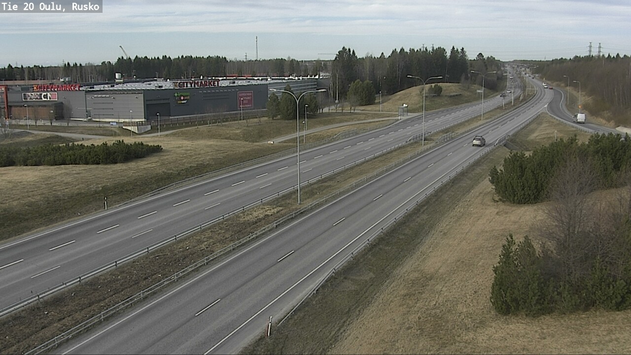 Kelikamerat Kuva Tie 20 Oulu, Rusko, Oulu, Pohjois-Pohjanmaa