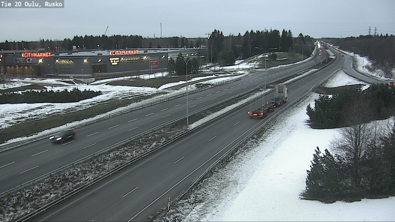 Kelikamerat Kuva Tie 20 Oulu, Rusko, Oulu, Pohjois-Pohjanmaa