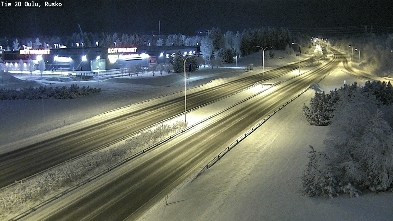 Kelikamerat Kuva Tie 20 Oulu, Rusko, Oulu, Pohjois-Pohjanmaa