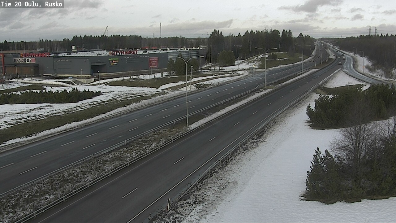 Kelikamerat Kuva Tie 20 Oulu, Rusko, Oulu, Pohjois-Pohjanmaa