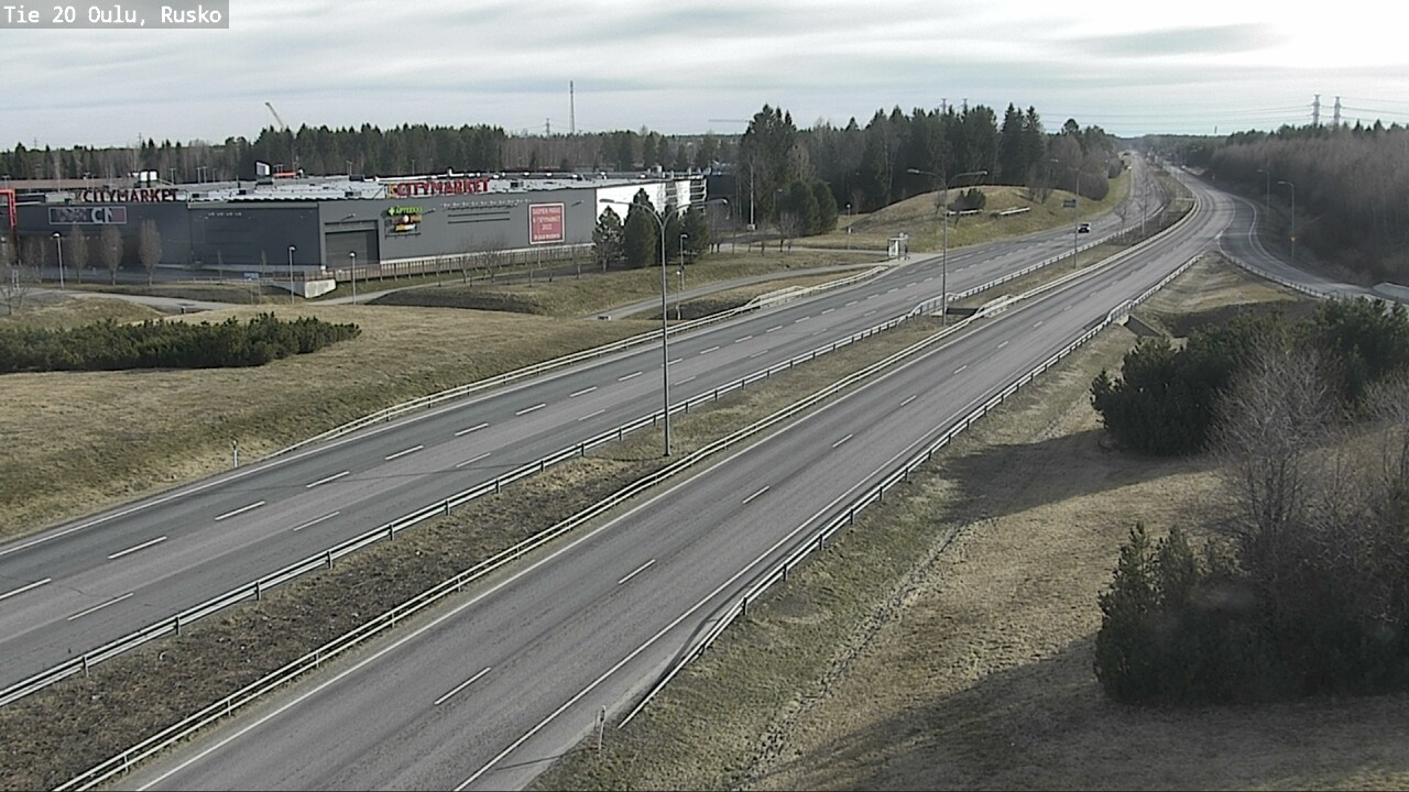 Kelikamerat Kuva Tie 20 Oulu, Rusko, Oulu, Pohjois-Pohjanmaa