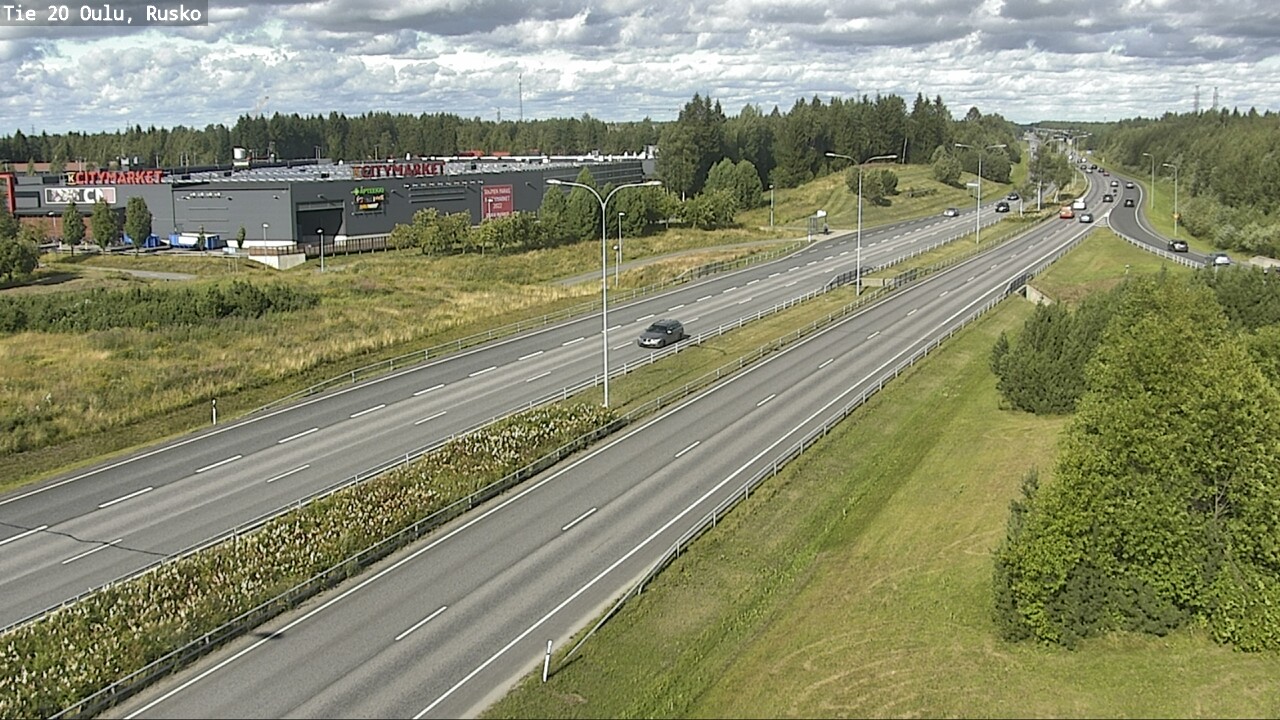 Kelikamerat Kuva Tie 20 Oulu, Rusko, Oulu, Pohjois-Pohjanmaa