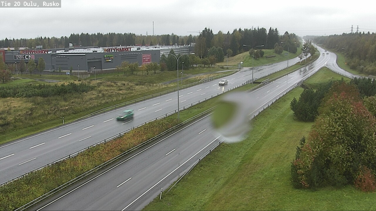 Weather Camera Image Road 20 Oulu, Rusko, Oulu, Pohjois-Pohjanmaa