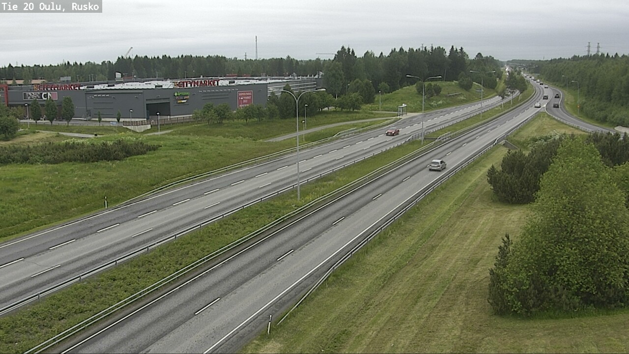 Kelikamerat Kuva Tie 20 Oulu, Rusko, Oulu, Pohjois-Pohjanmaa