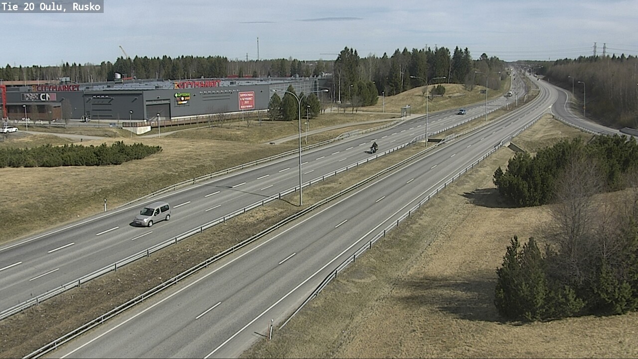 Kelikamerat Kuva Tie 20 Oulu, Rusko, Oulu, Pohjois-Pohjanmaa