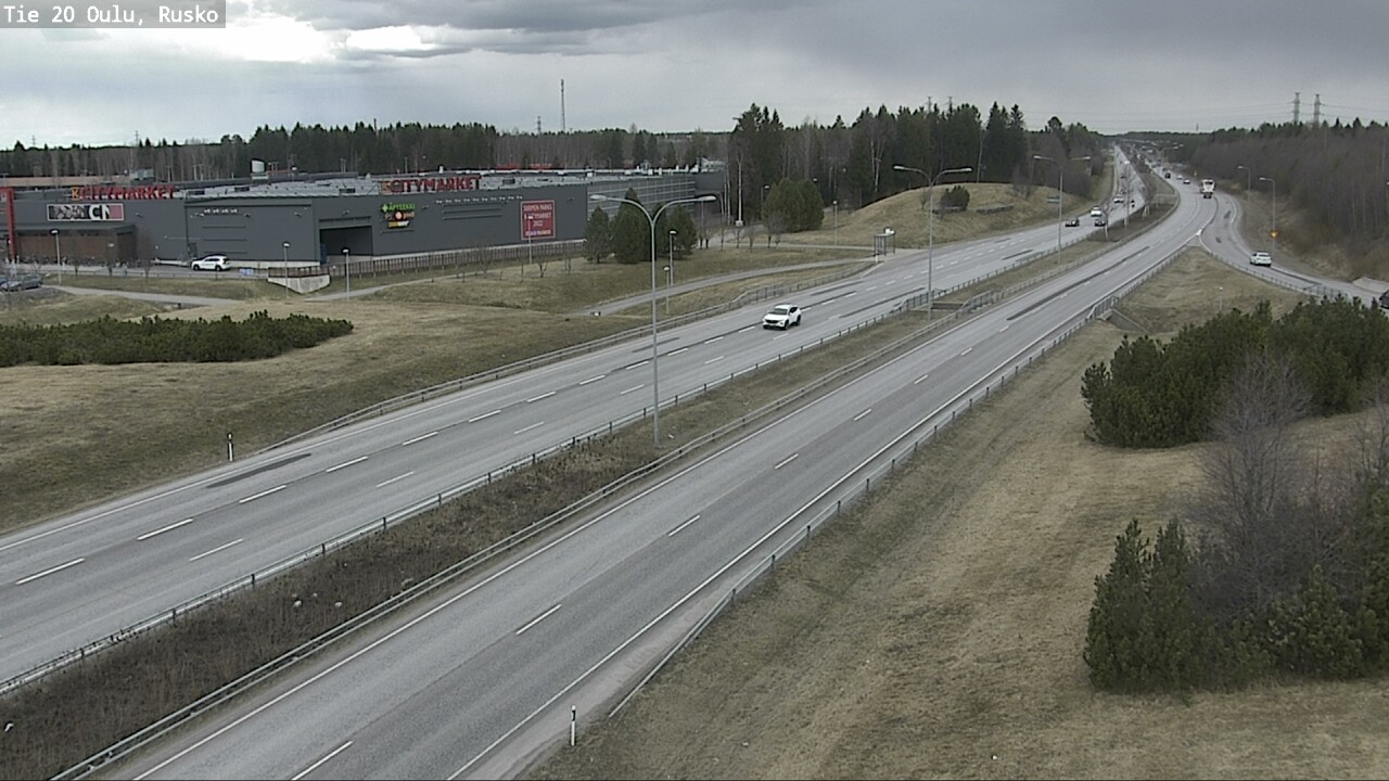 Kelikamerat Kuva Tie 20 Oulu, Rusko, Oulu, Pohjois-Pohjanmaa