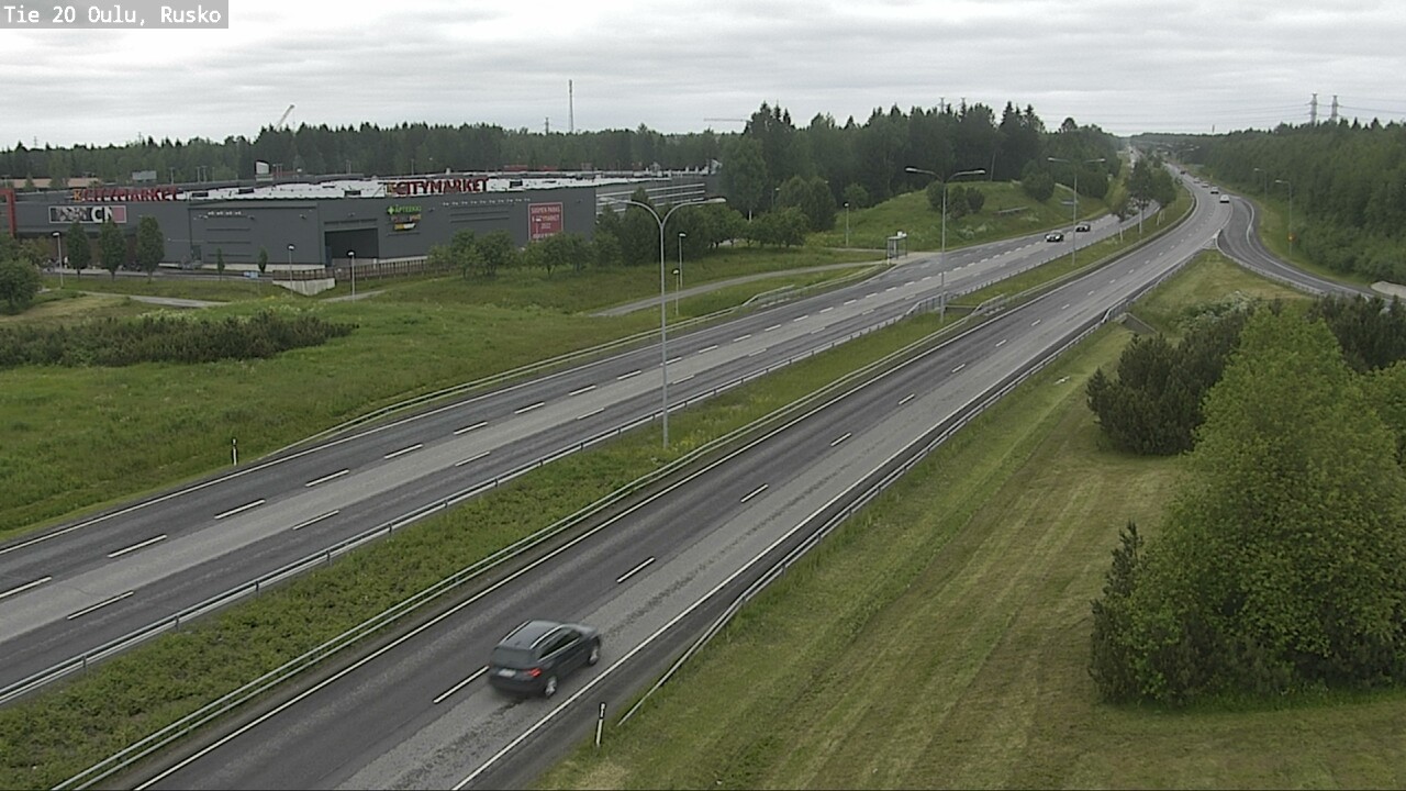 Kelikamerat Kuva Tie 20 Oulu, Rusko, Oulu, Pohjois-Pohjanmaa