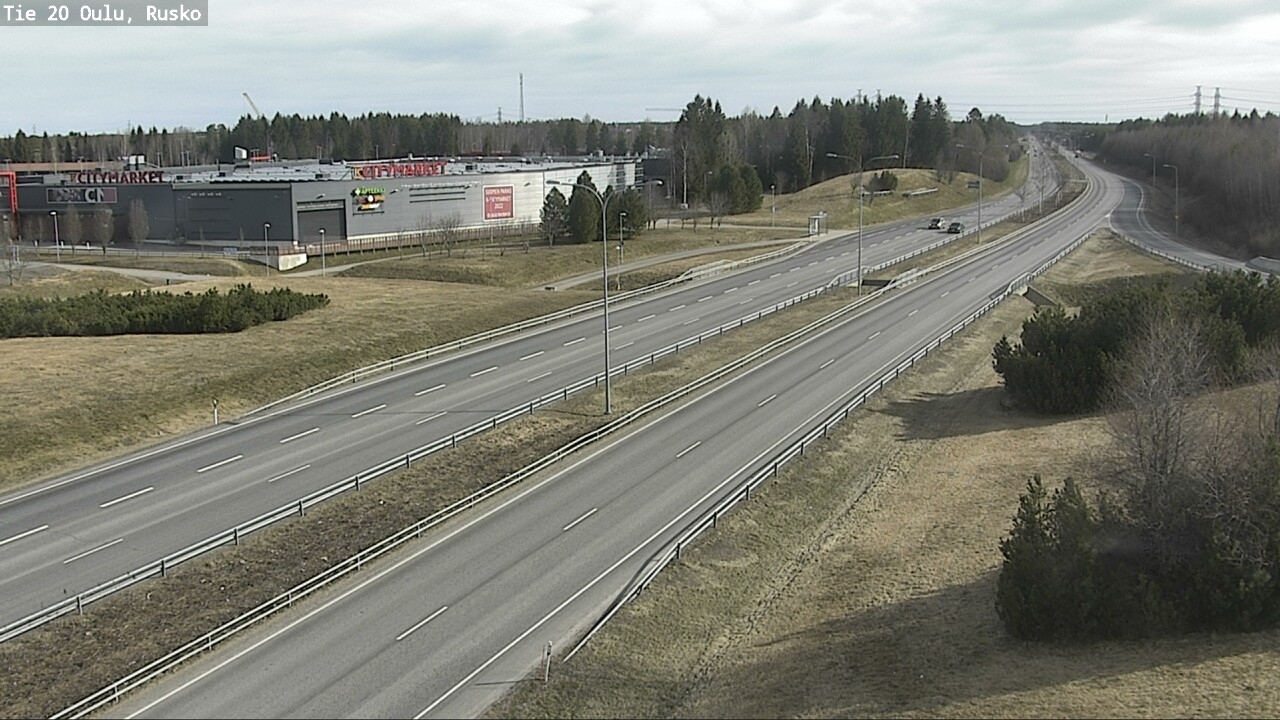Kelikamerat Kuva Tie 20 Oulu, Rusko, Oulu, Pohjois-Pohjanmaa
