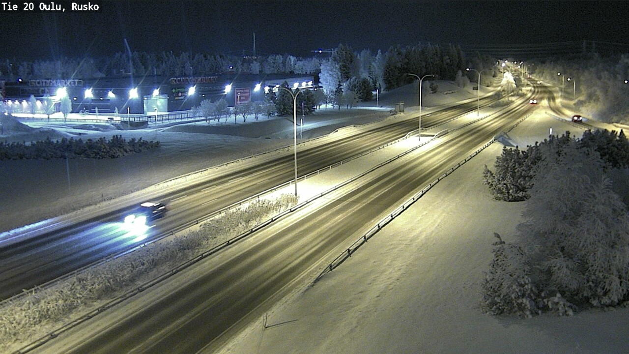 Kelikamerat Kuva Tie 20 Oulu, Rusko, Oulu, Pohjois-Pohjanmaa