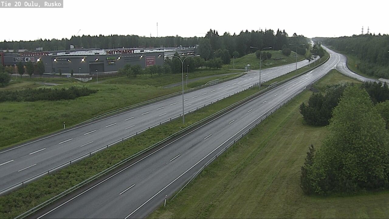 Kelikamerat Kuva Tie 20 Oulu, Rusko, Oulu, Pohjois-Pohjanmaa