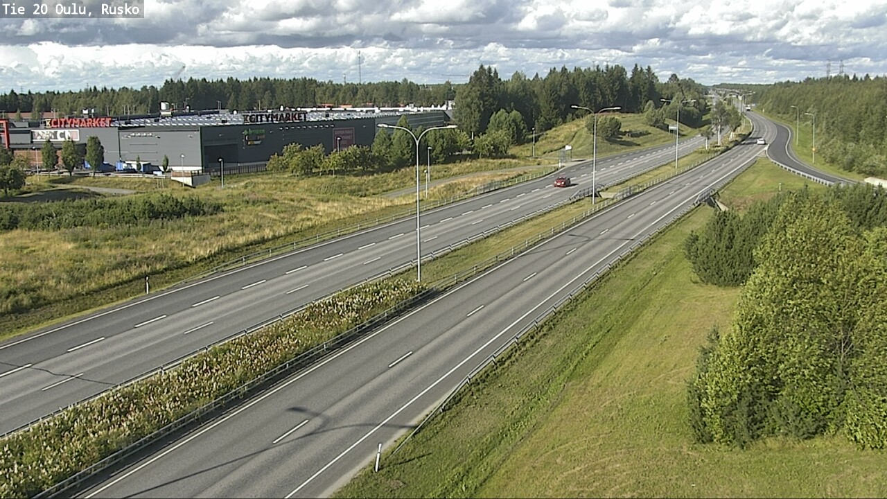 Kelikamerat Kuva Tie 20 Oulu, Rusko, Oulu, Pohjois-Pohjanmaa