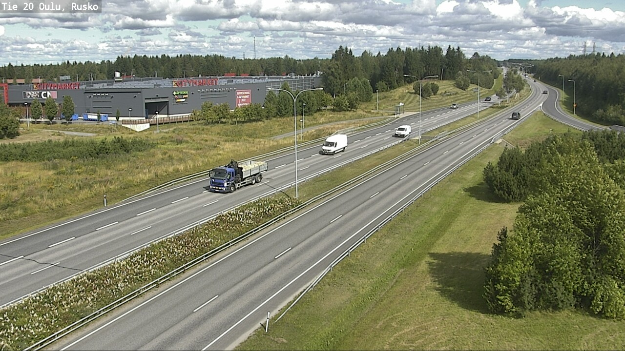 Kelikamerat Kuva Tie 20 Oulu, Rusko, Oulu, Pohjois-Pohjanmaa