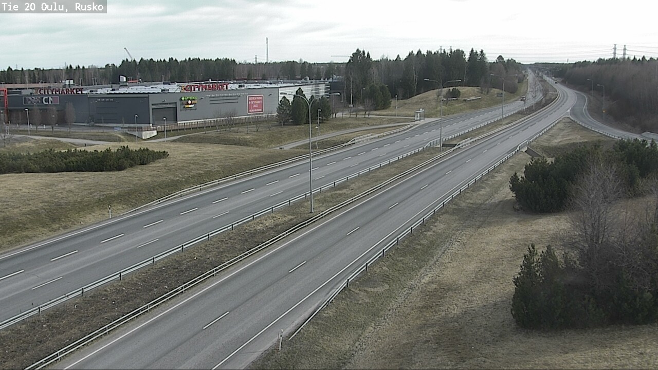 Kelikamerat Kuva Tie 20 Oulu, Rusko, Oulu, Pohjois-Pohjanmaa