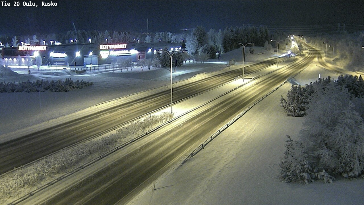 Kelikamerat Kuva Tie 20 Oulu, Rusko, Oulu, Pohjois-Pohjanmaa