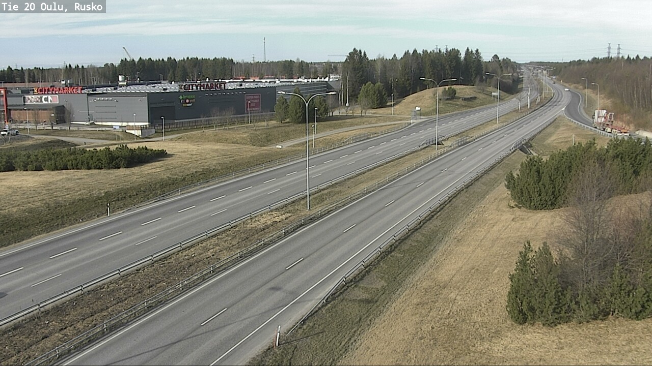 Kelikamerat Kuva Tie 20 Oulu, Rusko, Oulu, Pohjois-Pohjanmaa