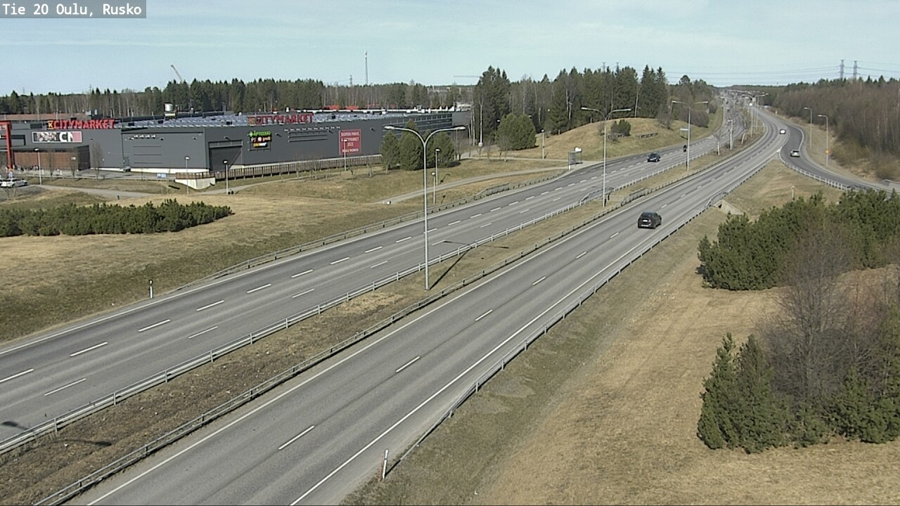 Kelikamerat Kuva Tie 20 Oulu, Rusko, Oulu, Pohjois-Pohjanmaa