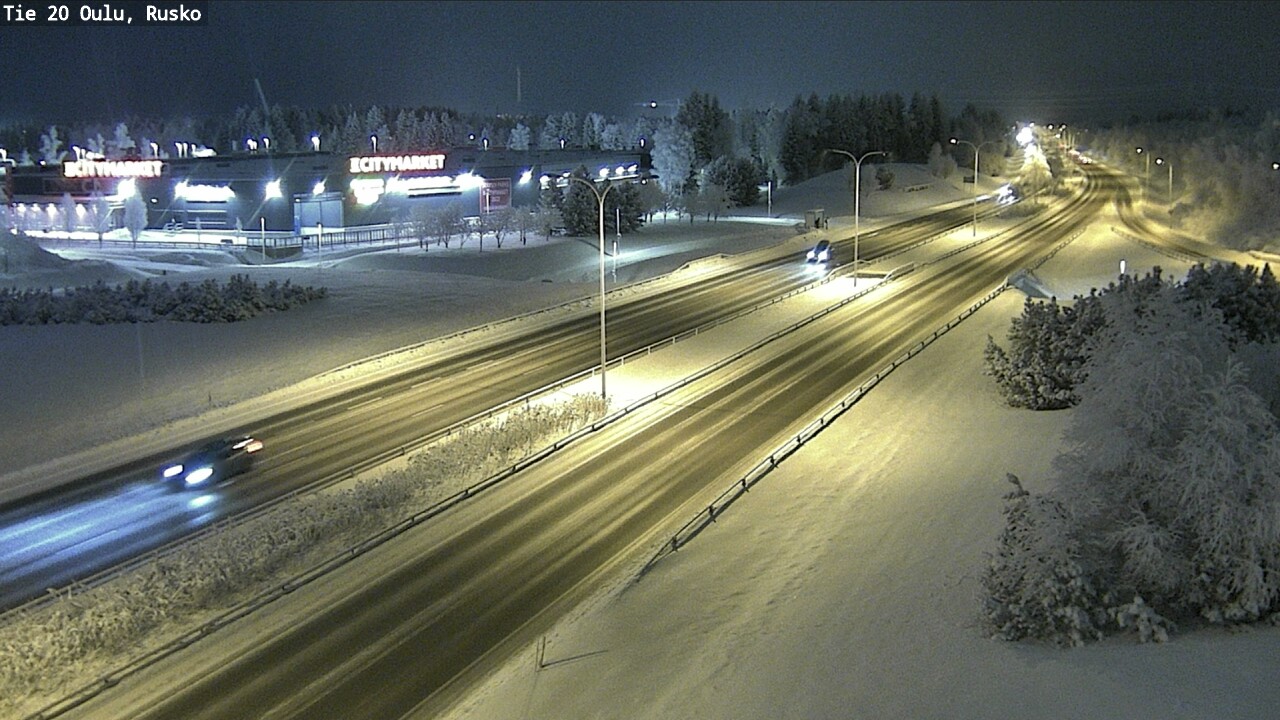 Kelikamerat Kuva Tie 20 Oulu, Rusko, Oulu, Pohjois-Pohjanmaa