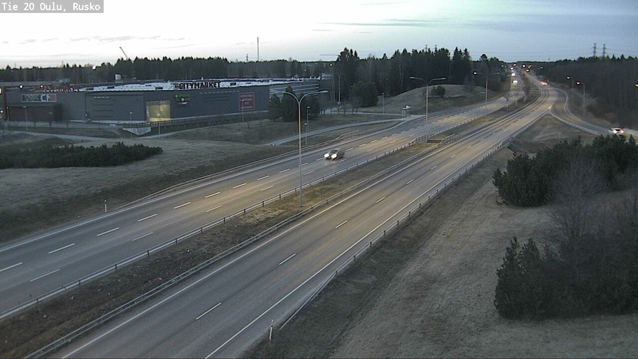 Kelikamerat Kuva Tie 20 Oulu, Rusko, Oulu, Pohjois-Pohjanmaa