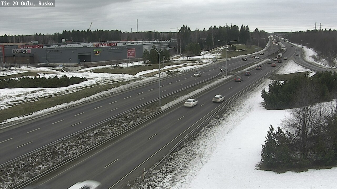 Kelikamerat Kuva Tie 20 Oulu, Rusko, Oulu, Pohjois-Pohjanmaa