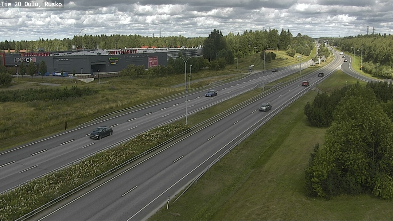 Kelikamerat Kuva Tie 20 Oulu, Rusko, Oulu, Pohjois-Pohjanmaa