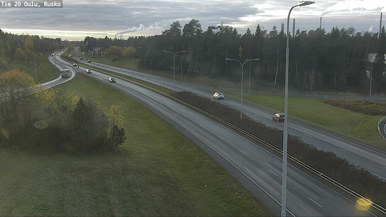 Kelikamerat Kuva Tie 20 Oulu, Rusko, Oulu, Pohjois-Pohjanmaa