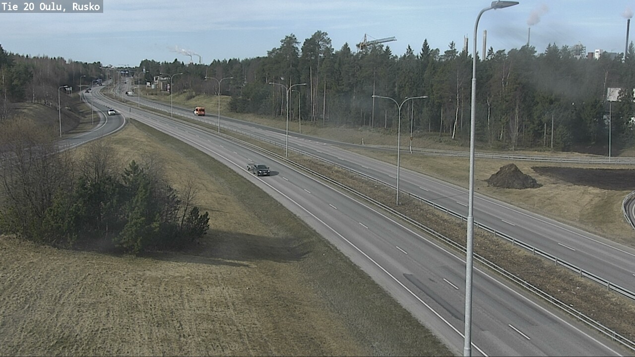 Kelikamerat Kuva Tie 20 Oulu, Rusko, Oulu, Pohjois-Pohjanmaa