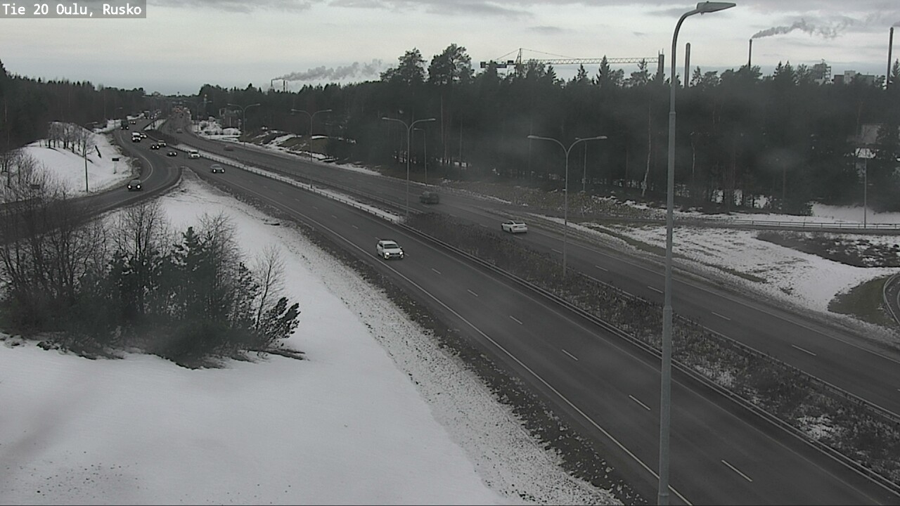 Kelikamerat Kuva Tie 20 Oulu, Rusko, Oulu, Pohjois-Pohjanmaa