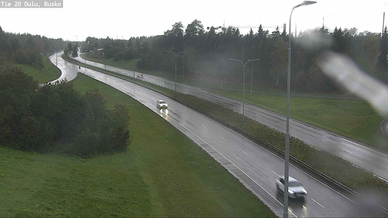 Weather Camera Image Road 20 Oulu, Rusko, Oulu, Pohjois-Pohjanmaa