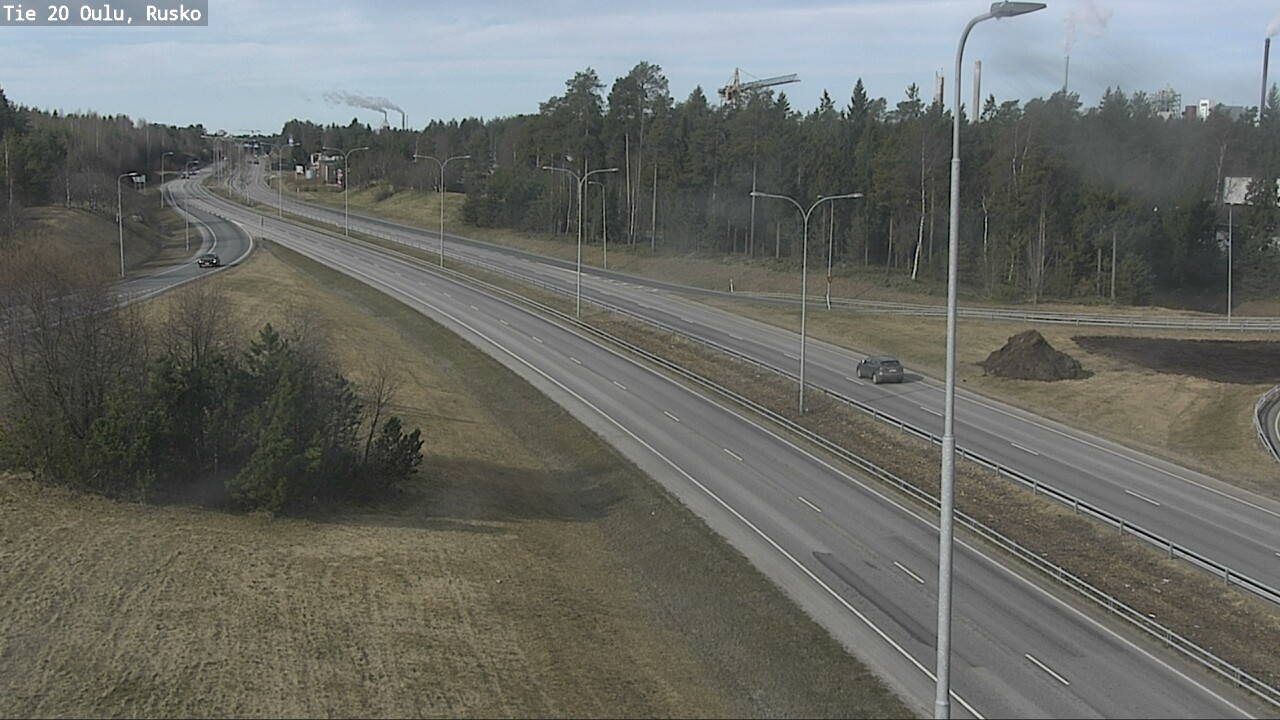 Kelikamerat Kuva Tie 20 Oulu, Rusko, Oulu, Pohjois-Pohjanmaa
