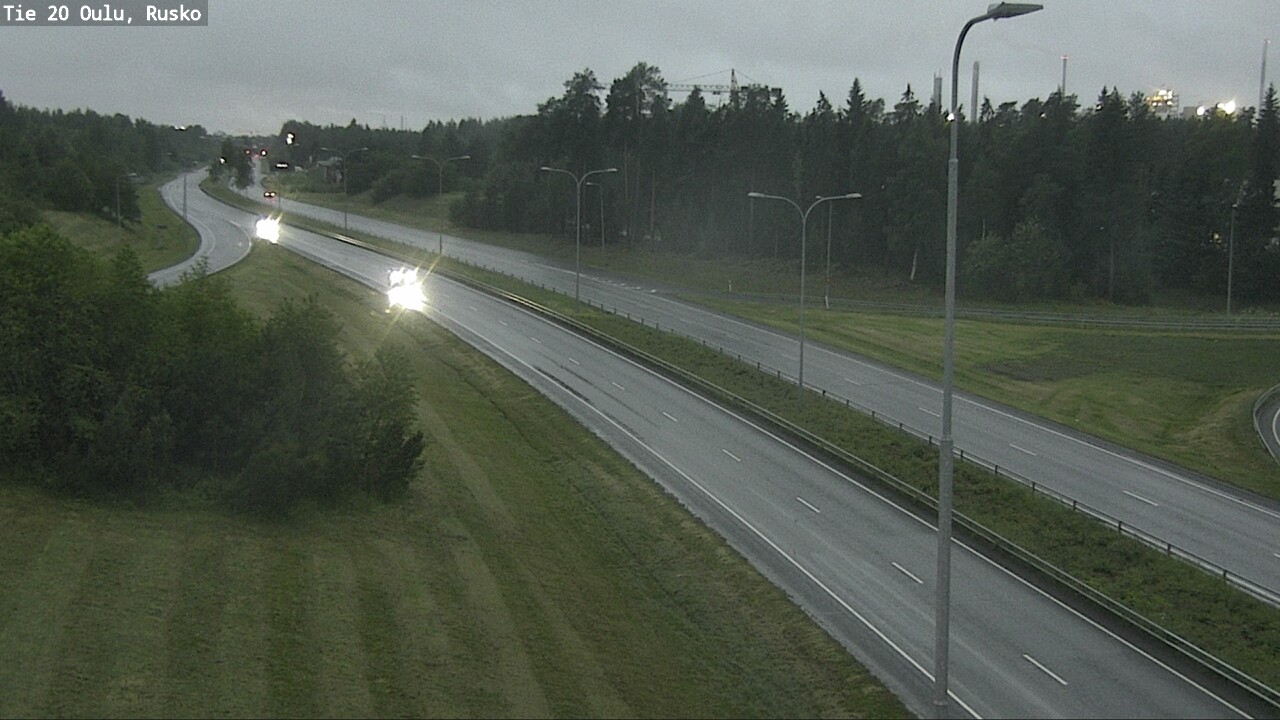 Kelikamerat Kuva Tie 20 Oulu, Rusko, Oulu, Pohjois-Pohjanmaa