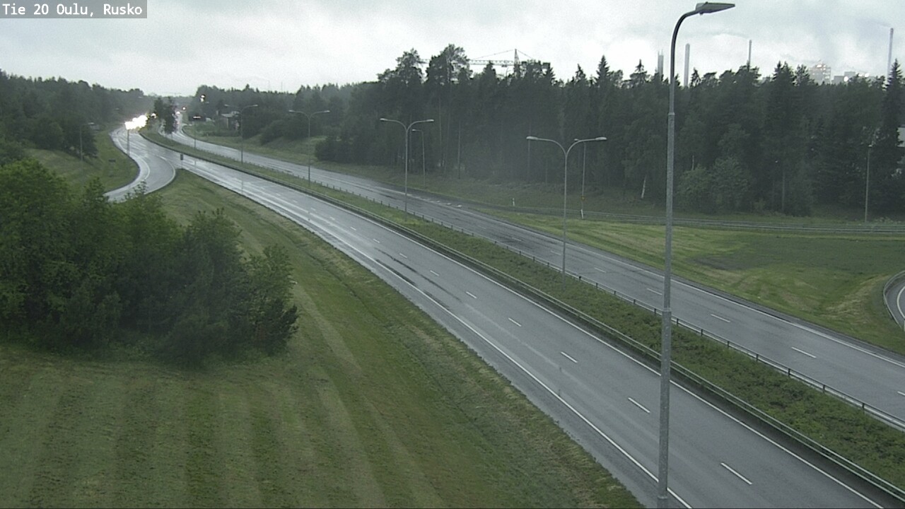 Kelikamerat Kuva Tie 20 Oulu, Rusko, Oulu, Pohjois-Pohjanmaa