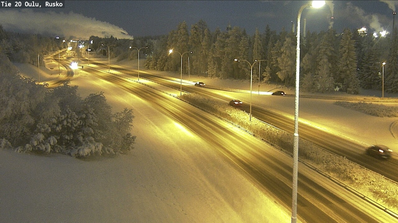 Kelikamerat Kuva Tie 20 Oulu, Rusko, Oulu, Pohjois-Pohjanmaa