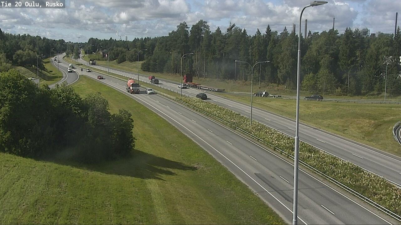 Kelikamerat Kuva Tie 20 Oulu, Rusko, Oulu, Pohjois-Pohjanmaa