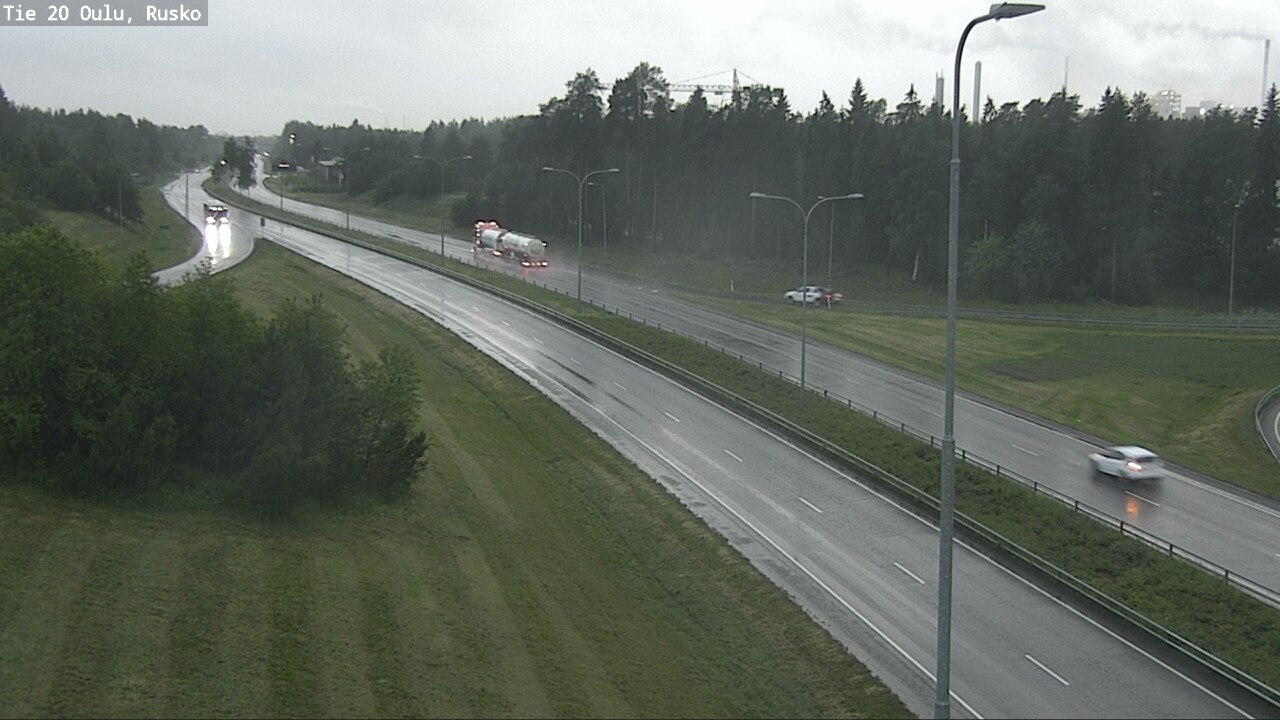 Kelikamerat Kuva Tie 20 Oulu, Rusko, Oulu, Pohjois-Pohjanmaa