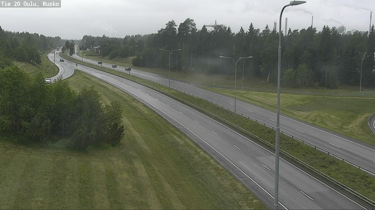 Kelikamerat Kuva Tie 20 Oulu, Rusko, Oulu, Pohjois-Pohjanmaa