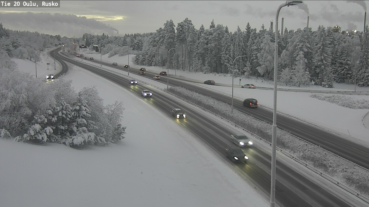 Kelikamerat Kuva Tie 20 Oulu, Rusko, Oulu, Pohjois-Pohjanmaa