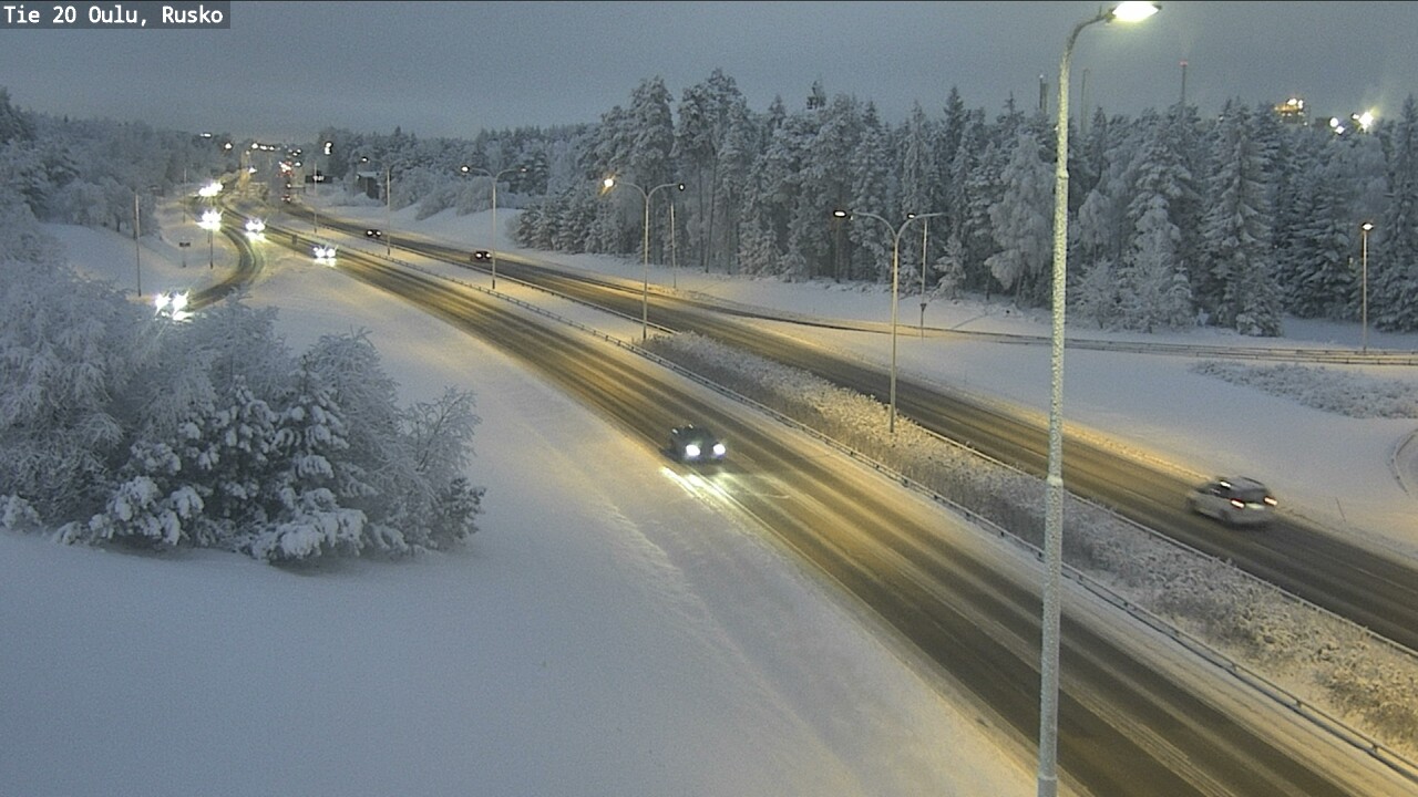 Kelikamerat Kuva Tie 20 Oulu, Rusko, Oulu, Pohjois-Pohjanmaa