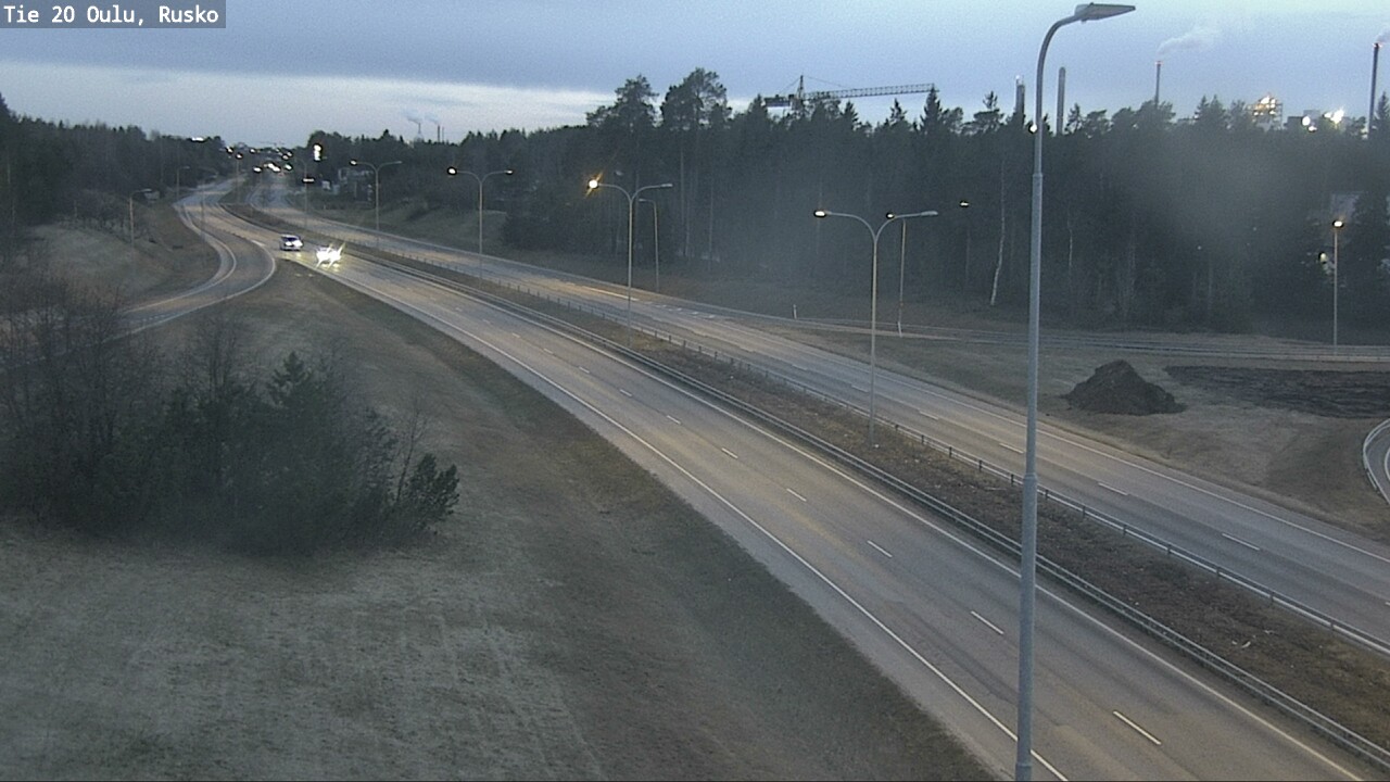 Kelikamerat Kuva Tie 20 Oulu, Rusko, Oulu, Pohjois-Pohjanmaa